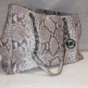 Gorgeous Michael Kors Snakeskin Handbag
